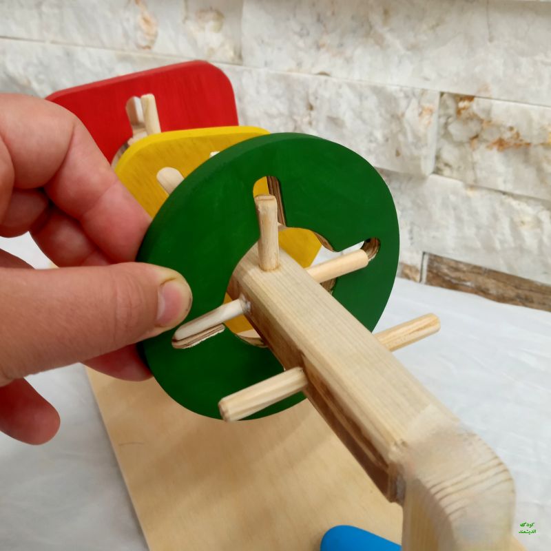 بازی چوبی مانع دارمهارتی مونته سوری